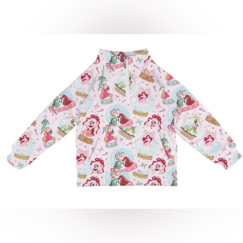 Colorful Mermaid Print Women's Sweatshirt